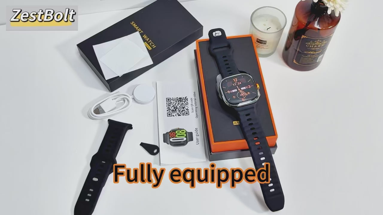 Montre connectée 5G avec caméra intégrée – Appels, WhatsApp, GPS, Youtube